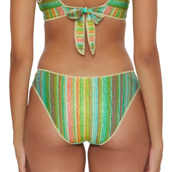 Becca Swim, 2 piece bikini set, NWT. Top size small, bottom size medium. - Picture 4 of 8